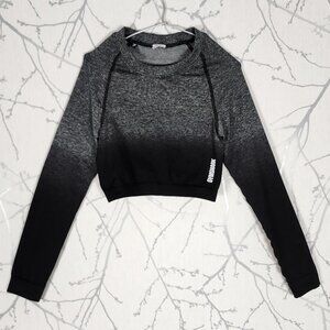 Gymshark Ombre Seamless Adapt Long Sleeve Crop Top